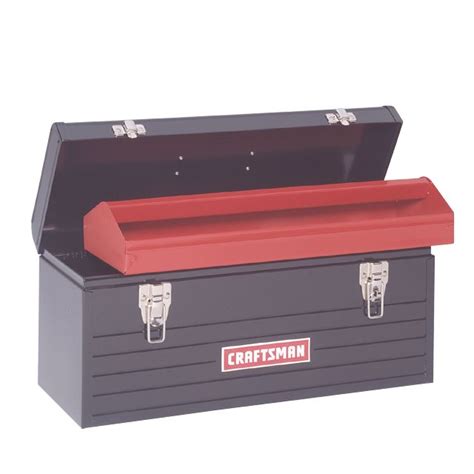 craftsman portable metal tool box replacement handle side|craftsman side mount tool box.